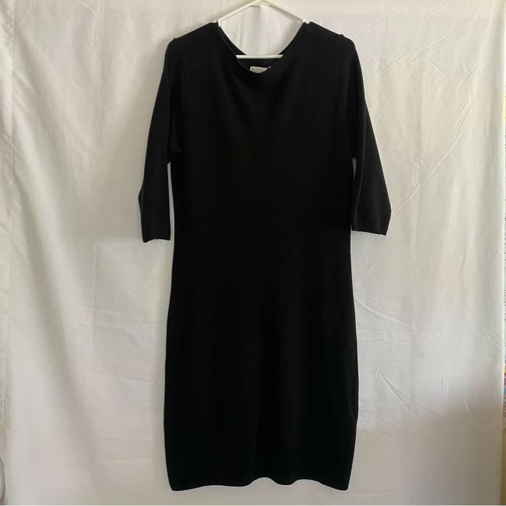 KNIT ZONE Black Sweater Dress, Like New